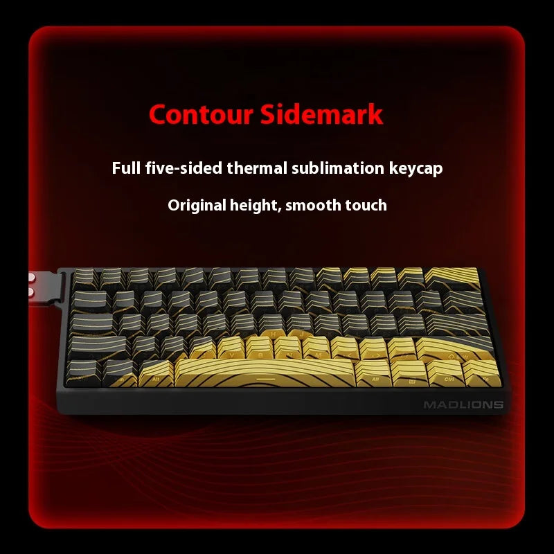 XessXK x Mad60 Mad68 HE 8k Mechanical Keyboard Magnetic Switch Wired 60% 68% Gaming Keyboards Rapid Trigger Rgb Customs Keyboards