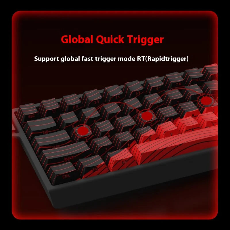 XessXK x Mad60 Mad68 HE 8k Mechanical Keyboard Magnetic Switch Wired 60% 68% Gaming Keyboards Rapid Trigger Rgb Customs Keyboards