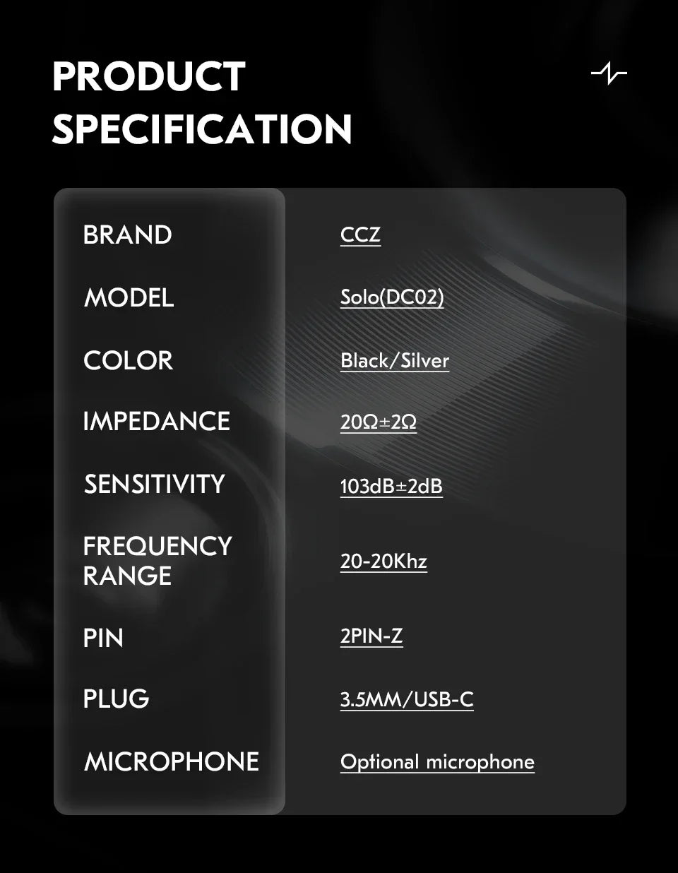 CCZ DC02 HiFi Wired Earphones Dynamic in Ear Earphones Stereo Earphones with Detachable Cable Custom Music Game Office Gifts