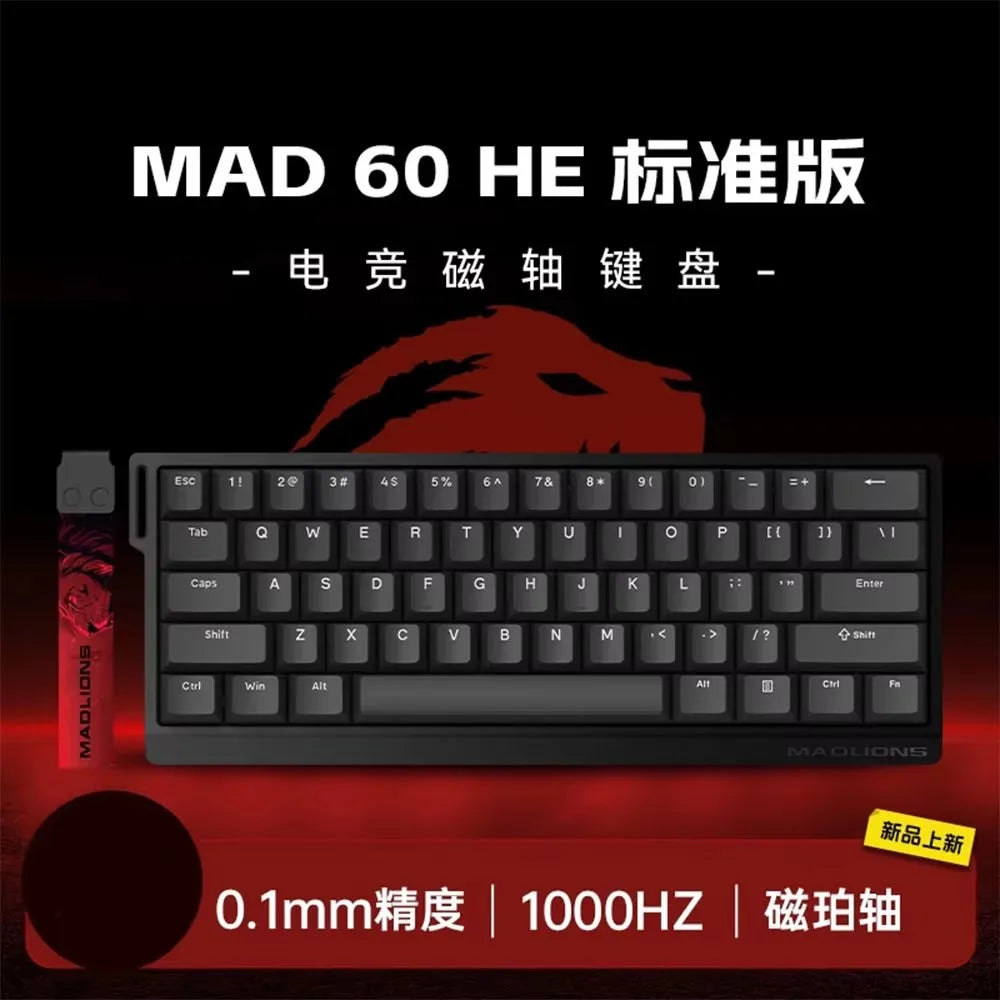 XessXK x Mad60 Mad68 HE 8k Mechanical Keyboard Magnetic Switch Wired 60% 68% Gaming Keyboards Rapid Trigger Rgb Customs Keyboards
